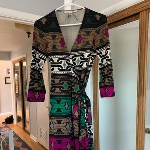 DVF vintage wrap dress